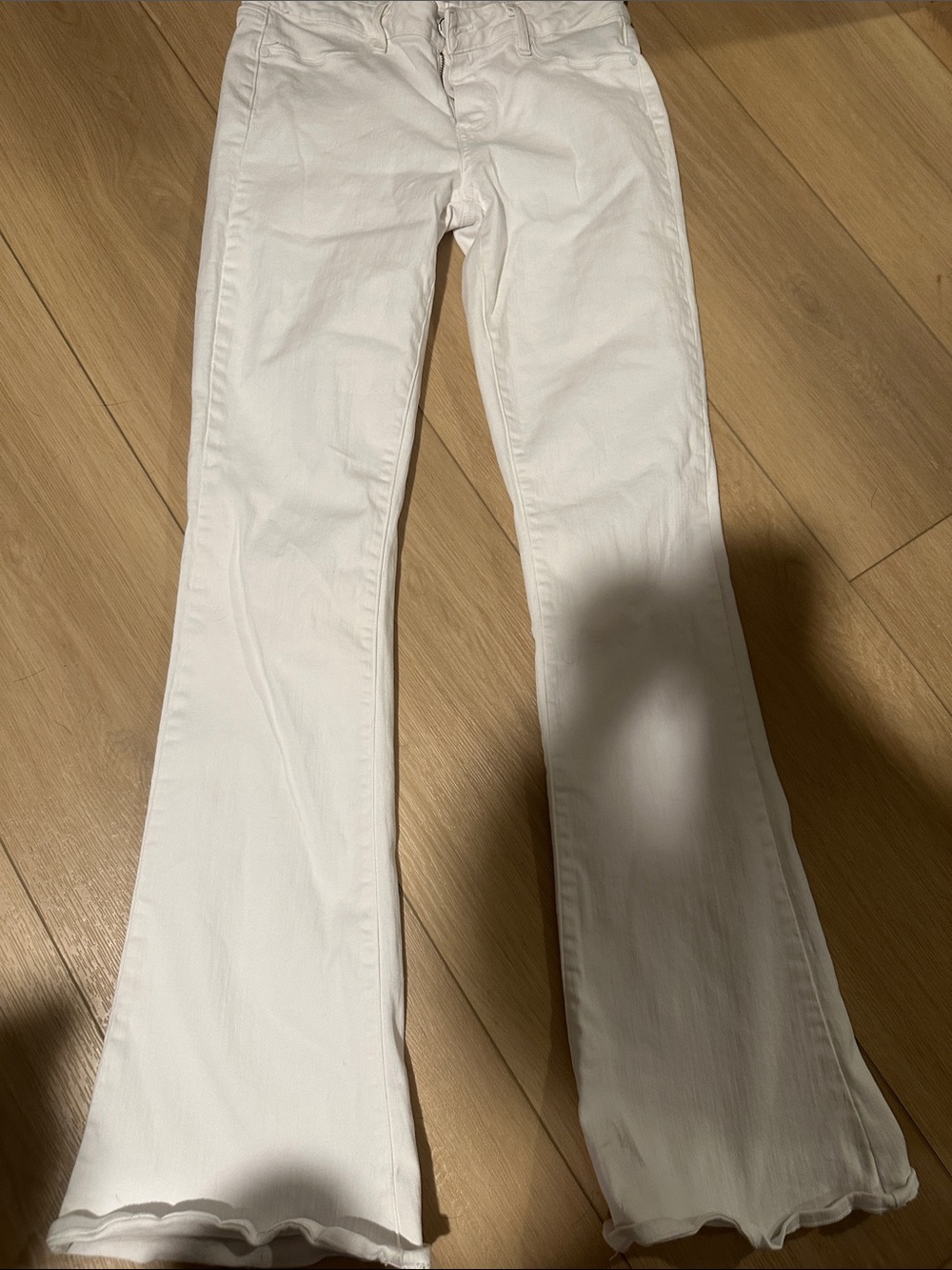 PAIGE White Flare Jeans